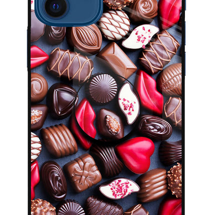 Chocolates iPhone 12 Pop Case by Casekaro