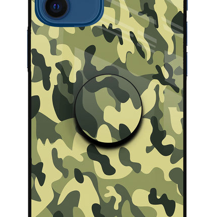 Camouflage iPhone 12 Pop Case by Casekaro