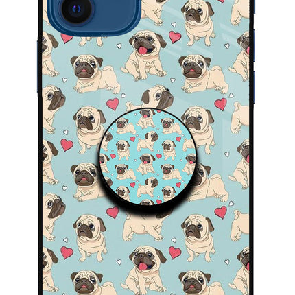 Pug Dog iPhone 12 Pop Case by Casekaro