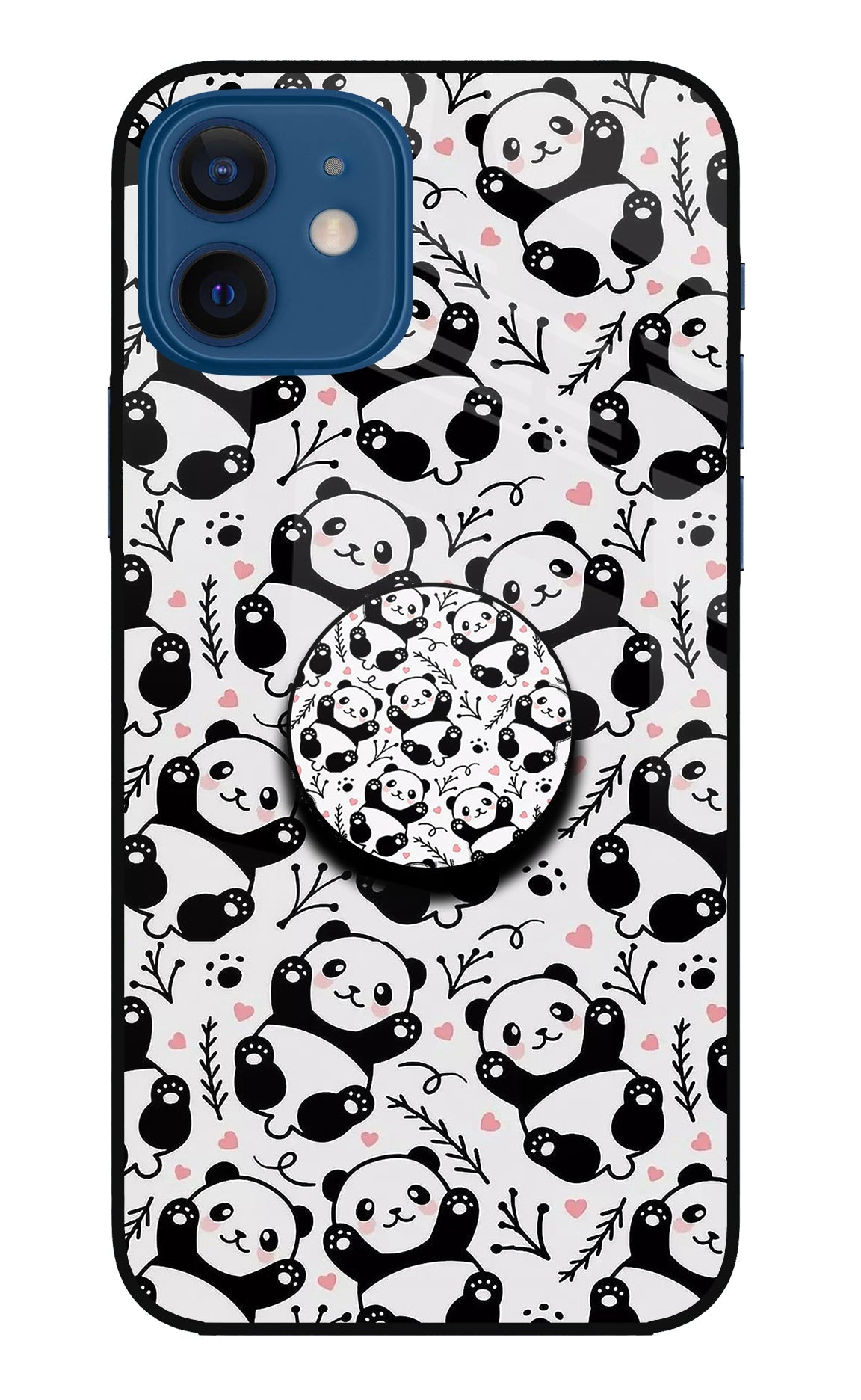 Cute Panda iPhone 12 Pop Case