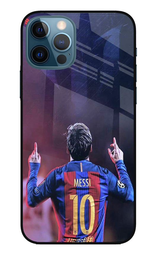 Messi iPhone 12 Pro Glass Case
