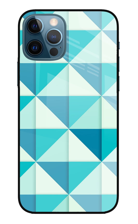 Abstract iPhone 12 Pro Glass Case