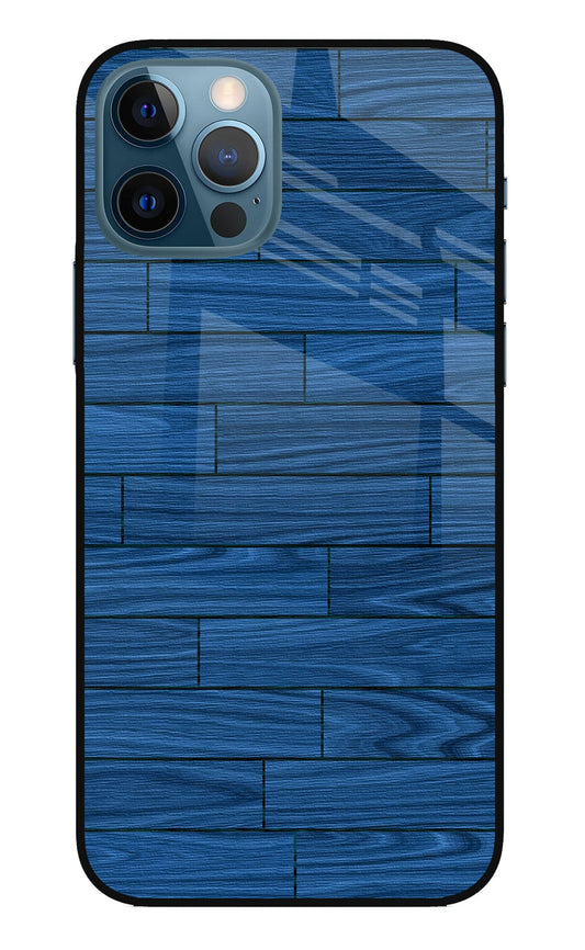 Wooden Texture iPhone 12 Pro Glass Case