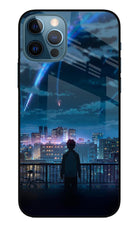 Anime iPhone 12 Pro Glass Case Back Cover by Casekaro