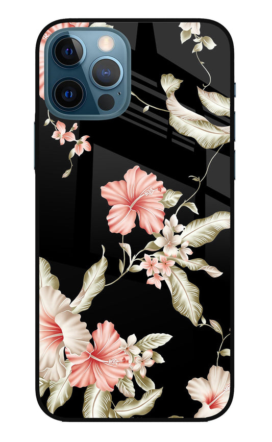 Flowers iPhone 12 Pro Glass Case