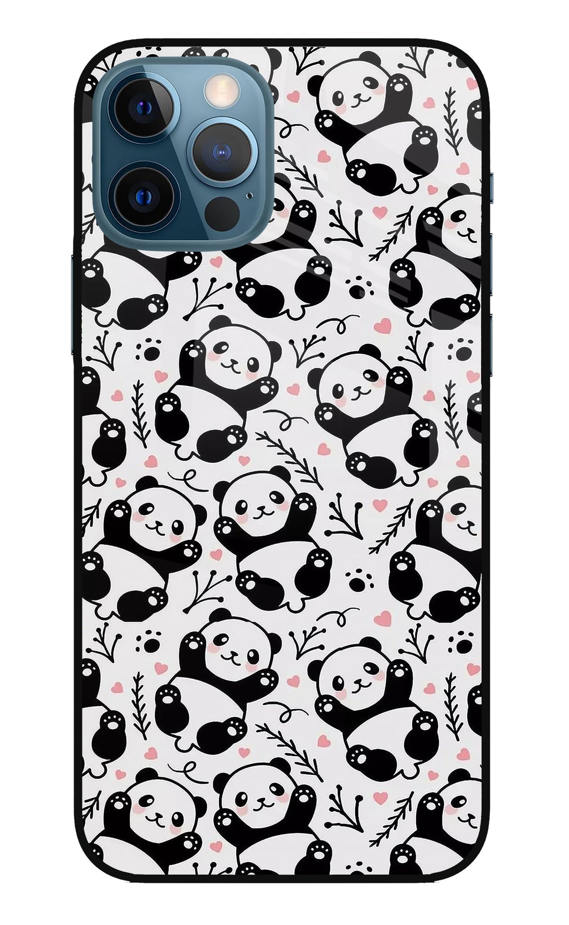 Cute Panda iPhone 12 Pro Back Cover