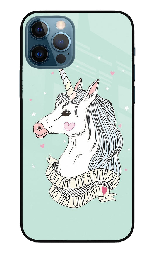 Unicorn Wallpaper iPhone 12 Pro Glass Case