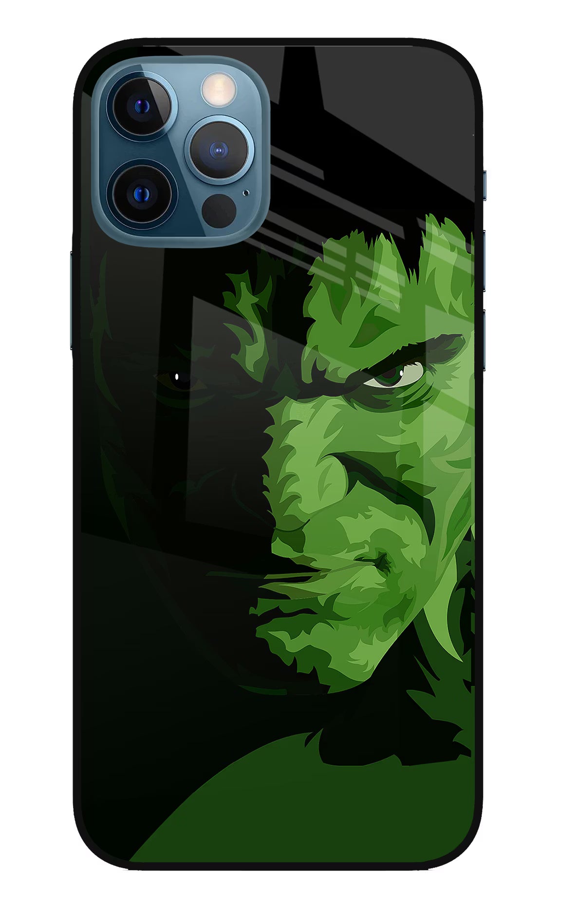 HULK iPhone 12 Pro Glass Case Back Cover by Casekaro