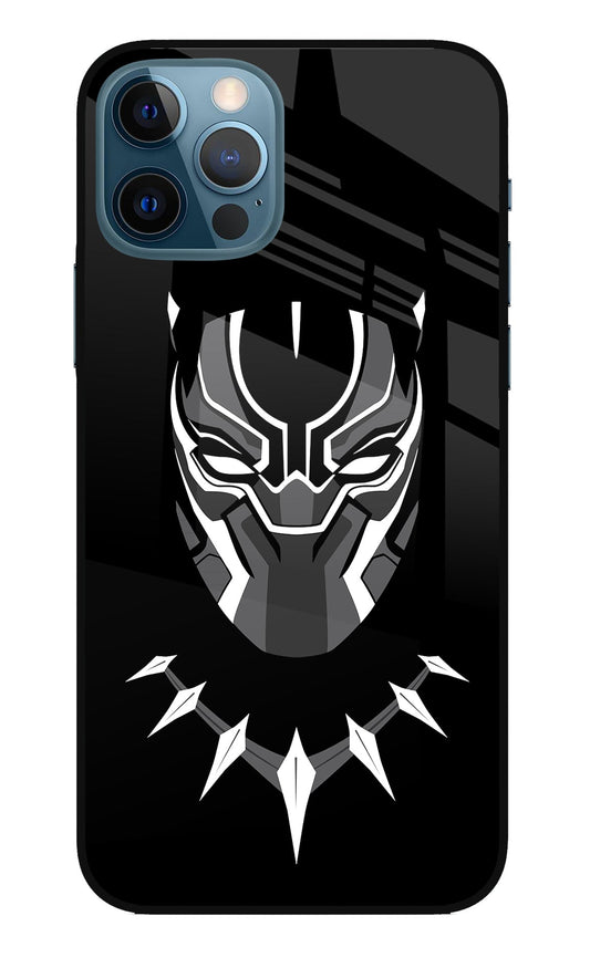 Black Panther iPhone 12 Pro Glass Case