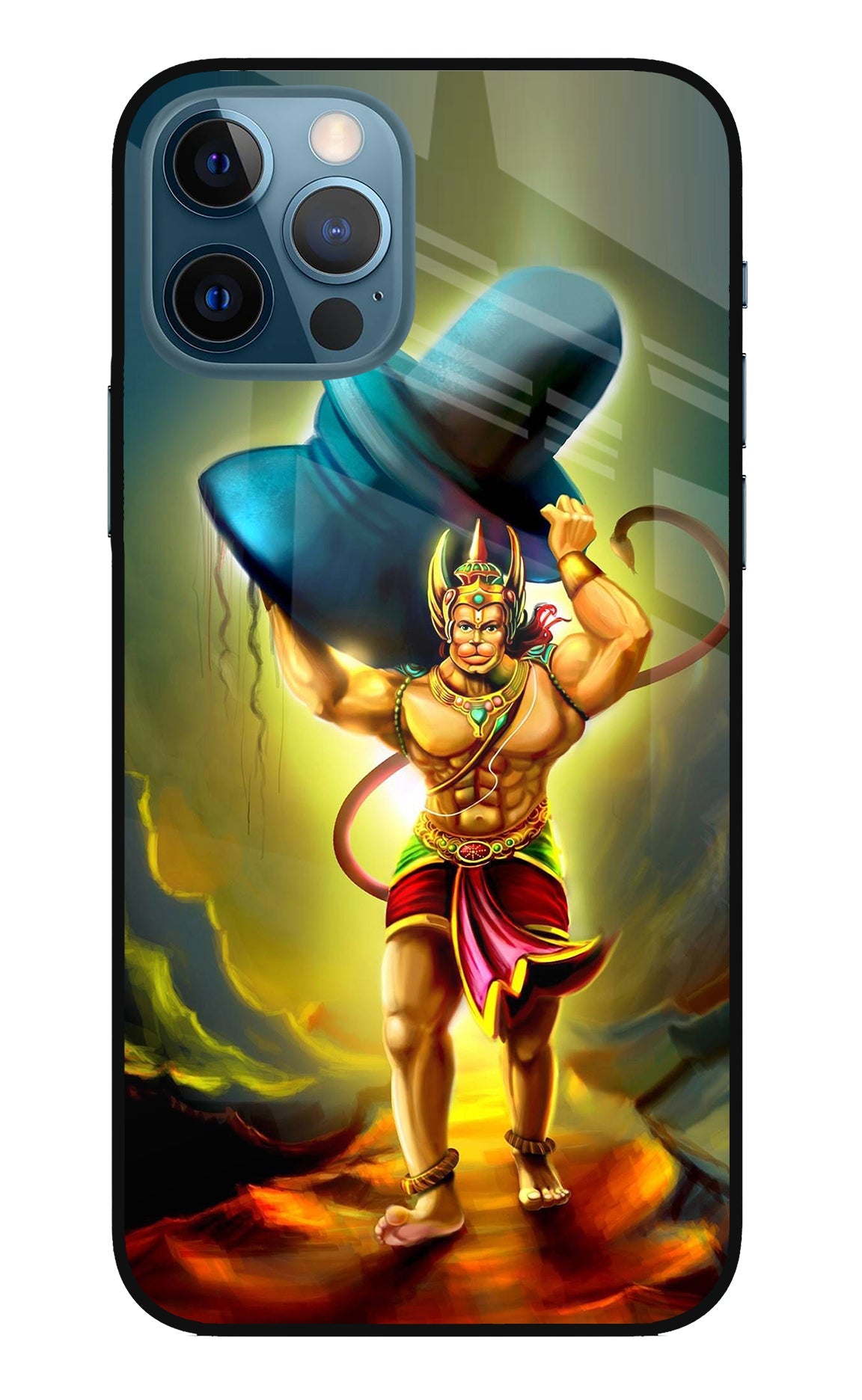 Lord Hanuman iPhone 12 Pro Back Cover