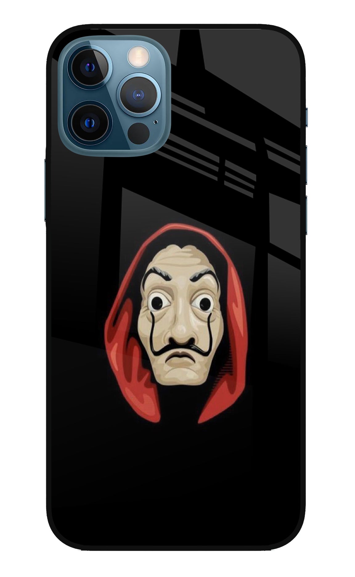 Money Heist iPhone 12 Pro Glass Case