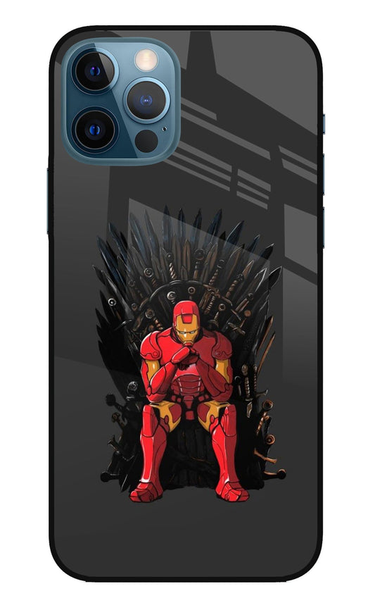 Ironman Throne iPhone 12 Pro Glass Case