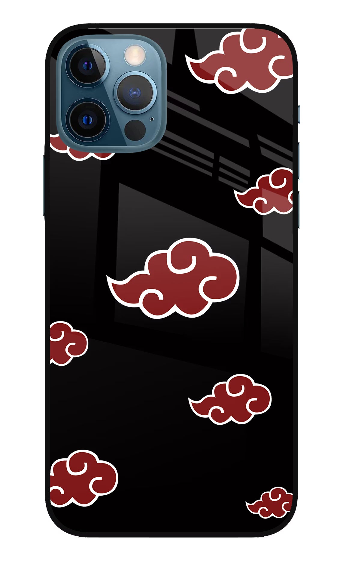 Akatsuki iPhone 12 Pro Glass Case Back Cover by Casekaro