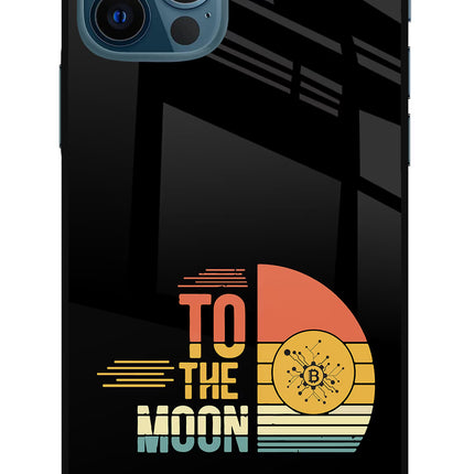 To the Moon iPhone 12 Pro Glass Case