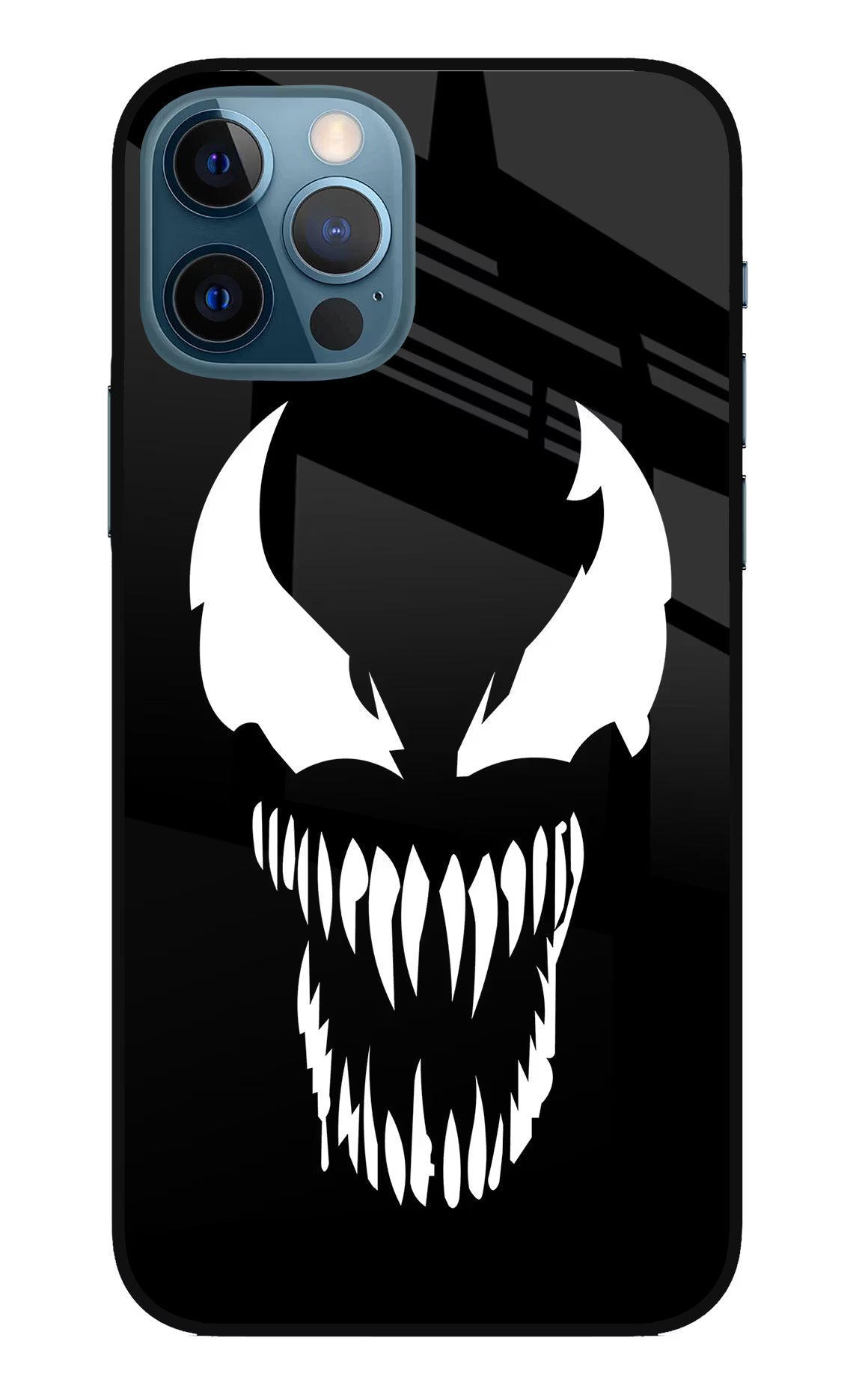 Venom iPhone 12 Pro Glass Case Back Cover by Casekaro