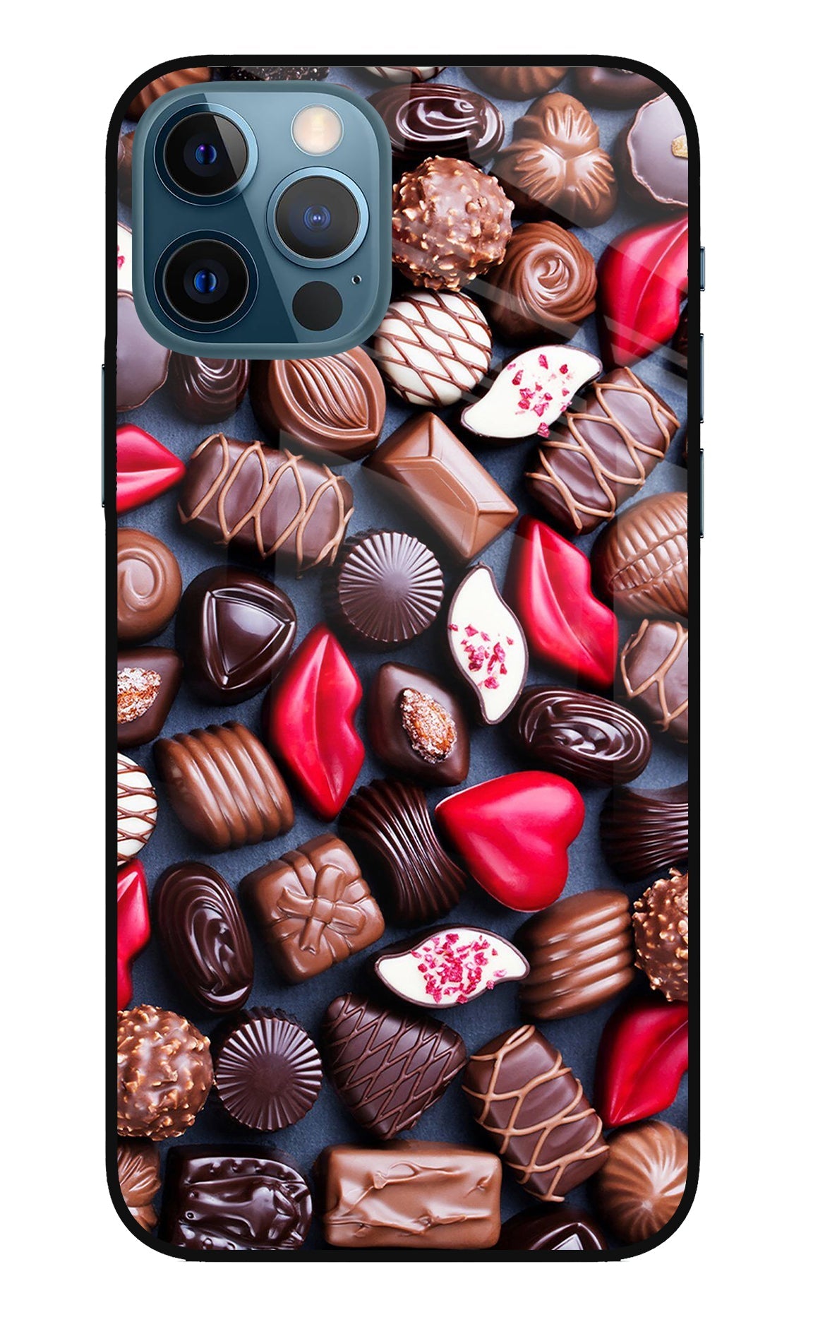 Chocolates iPhone 12 Pro Glass Case