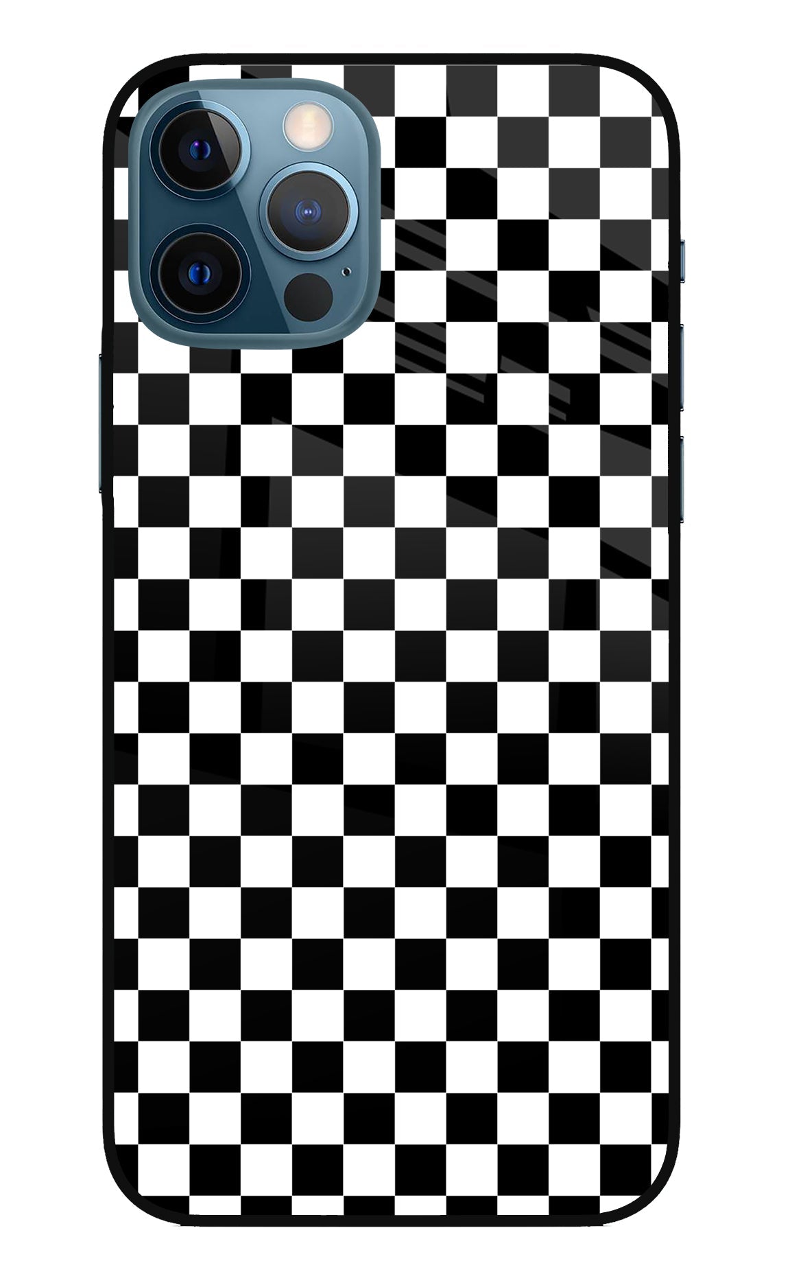 Chess Board iPhone 12 Pro Glass Case