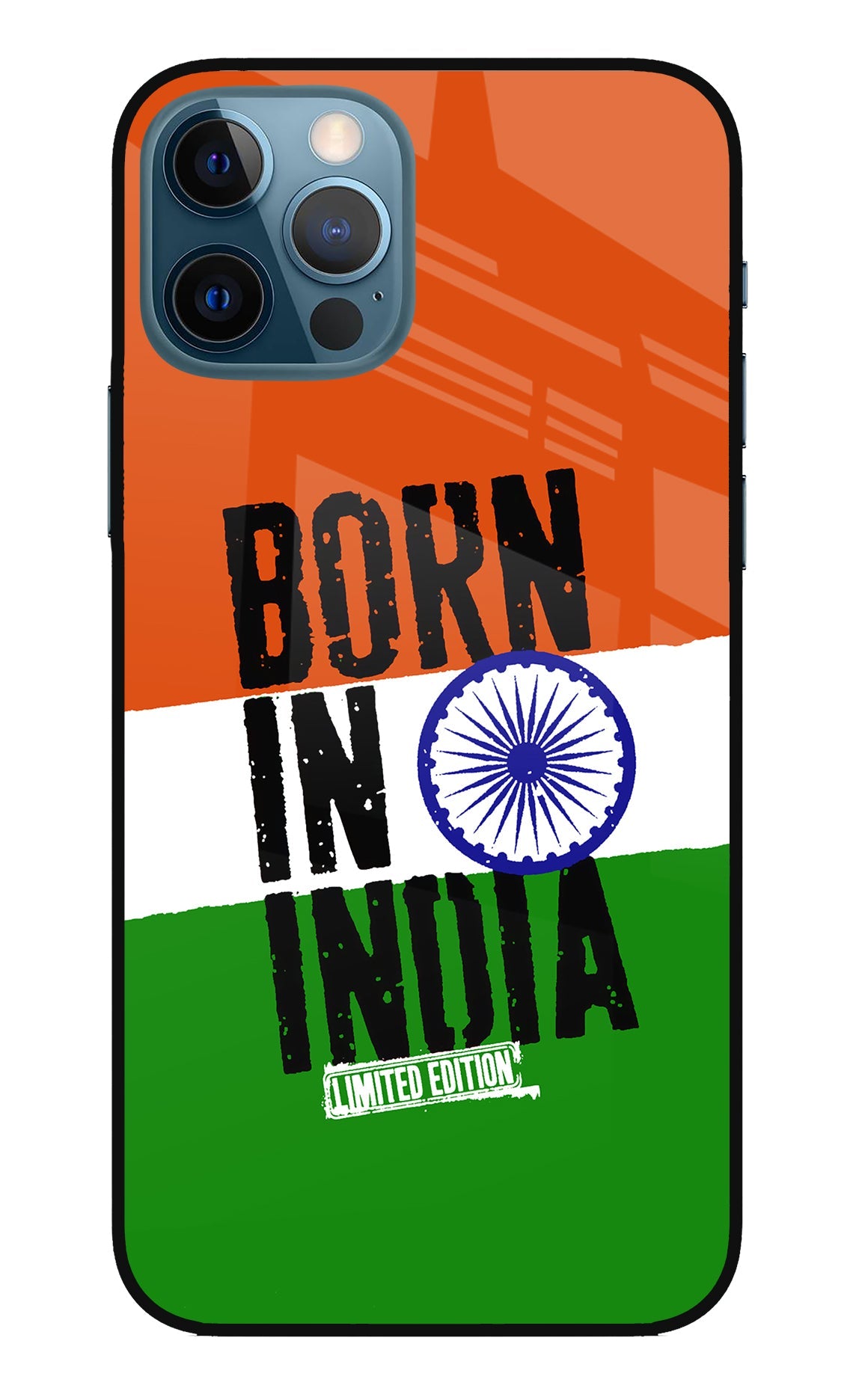 Born in India iPhone 12 Pro Back Cover