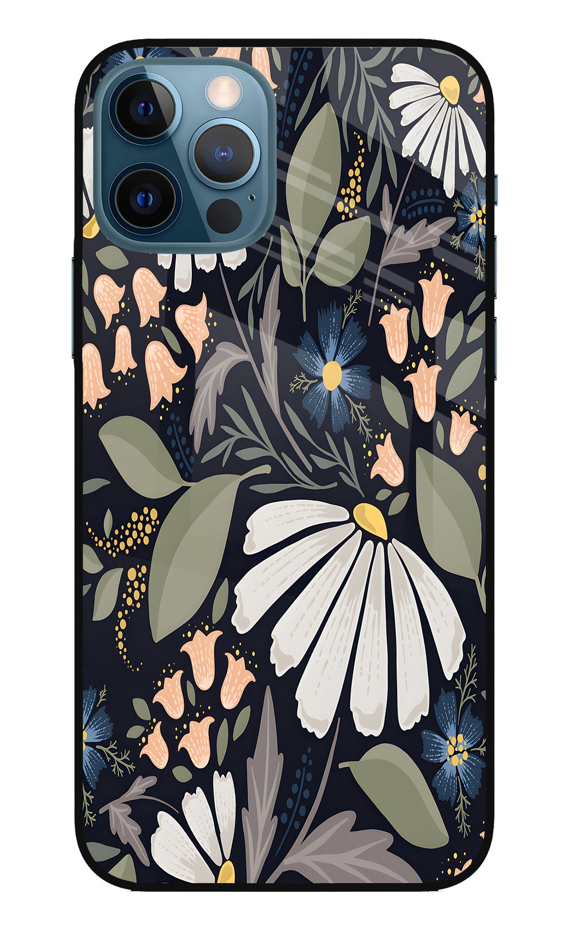 Flowers Art iPhone 12 Pro Back Cover