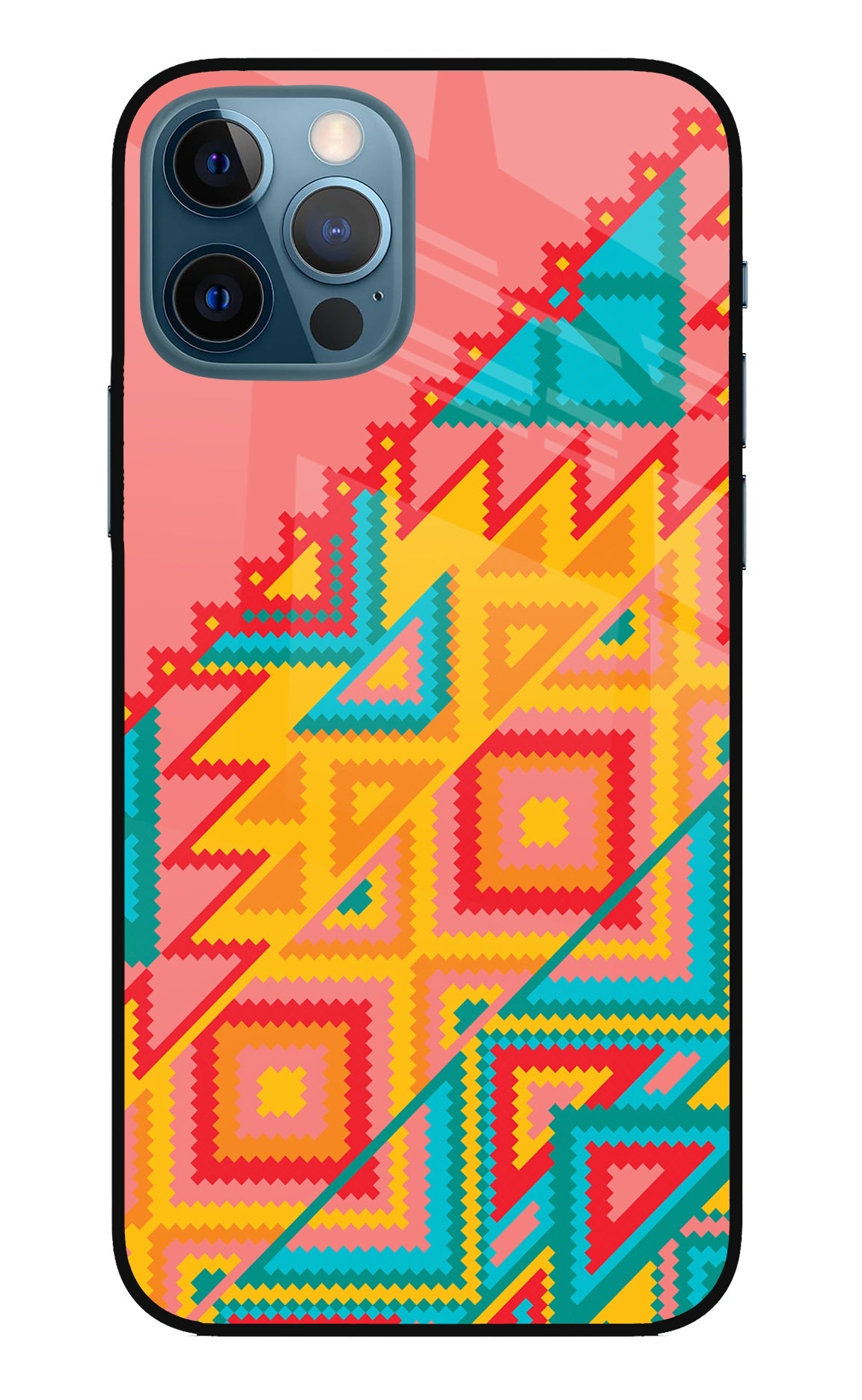 Aztec Tribal iPhone 12 Pro Back Cover