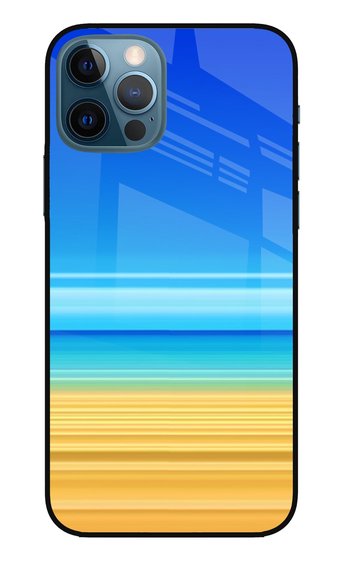 Beach Art iPhone 12 Pro Back Cover