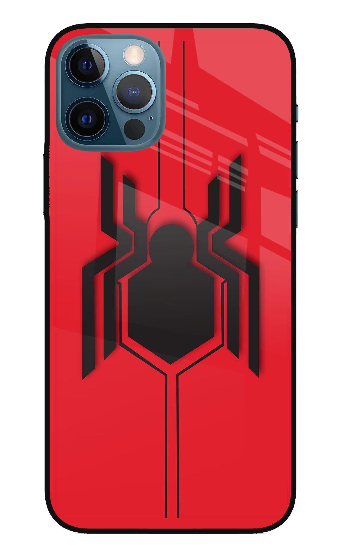 Spider iPhone 12 Pro Glass Case Back Cover by Casekaro