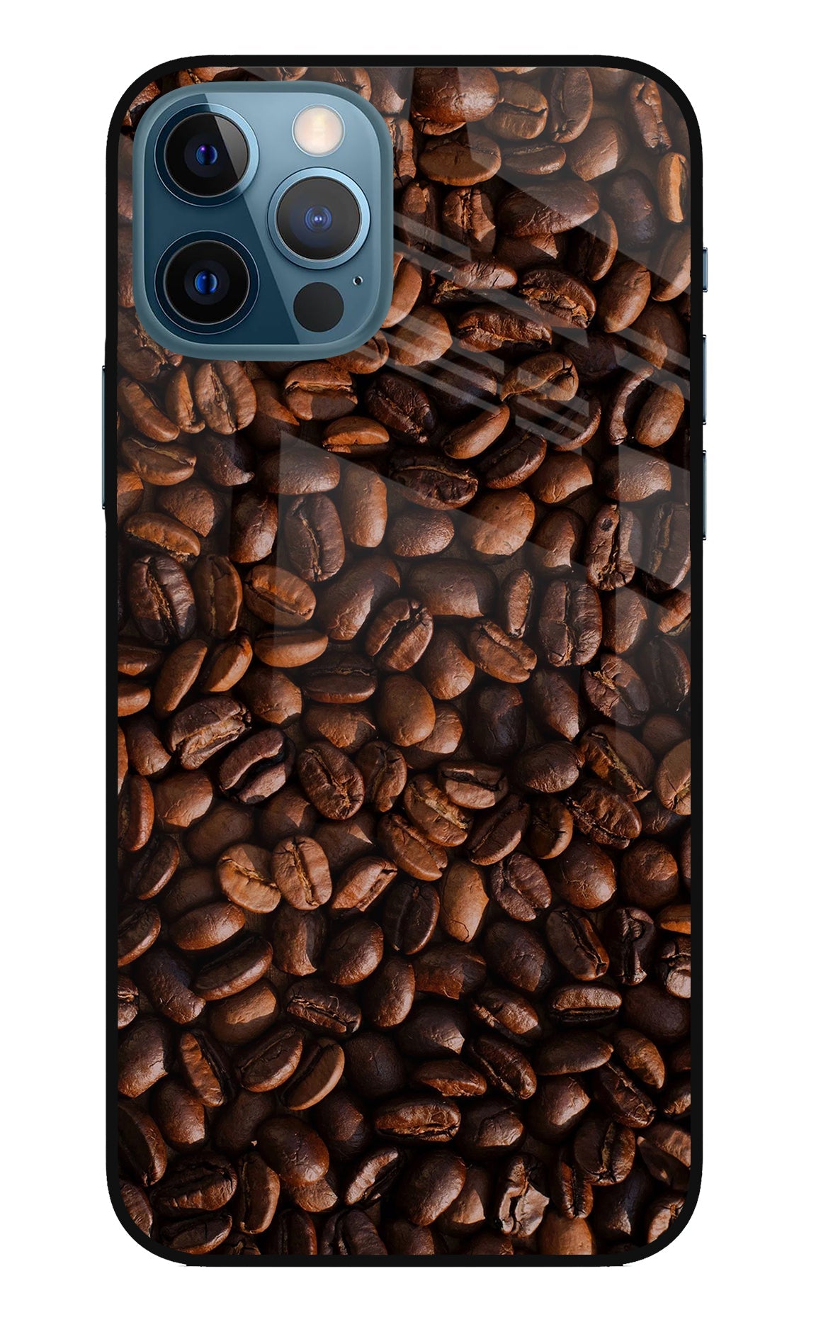 Coffee Beans iPhone 12 Pro Glass Case