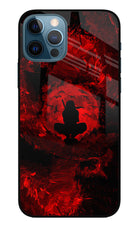 Itachi Uchiha iPhone 12 Pro Glass Case