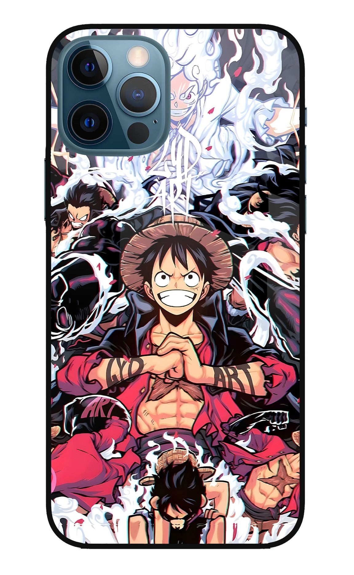 One Piece Anime iPhone 12 Pro Glass Case