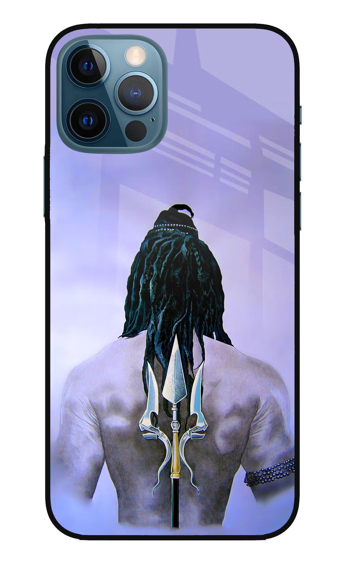 Shiva iPhone 12 Pro Glass Case Back Cover by Casekaro