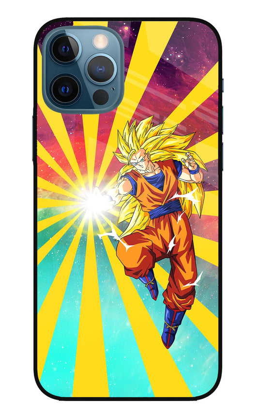 Goku Super Saiyan iPhone 12 Pro Glass Case