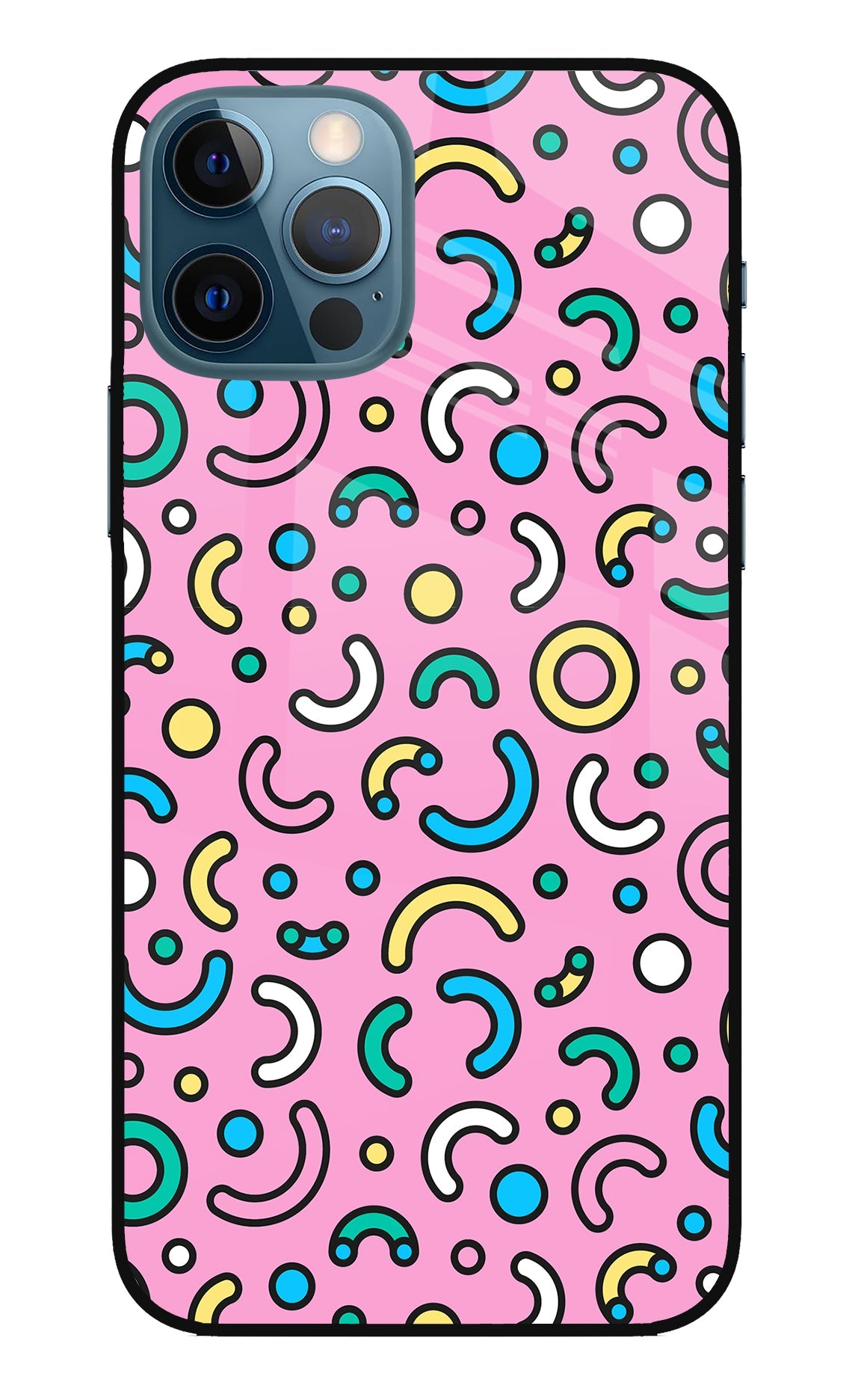 Memphis Design iPhone 12 Pro Back Cover