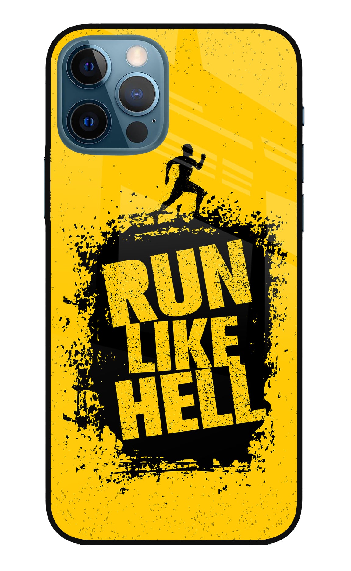 Run Like Hell iPhone 12 Pro Back Cover