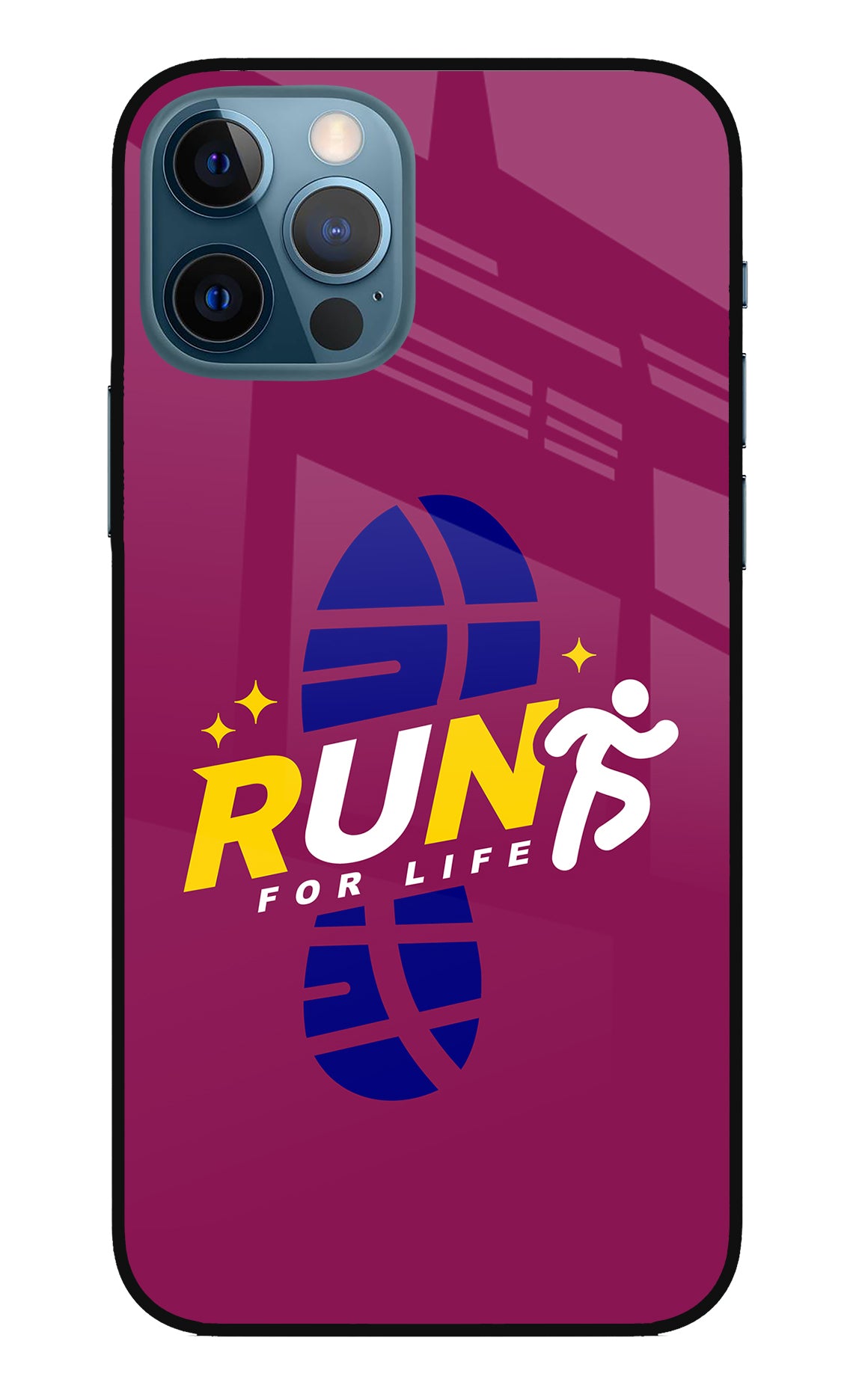 Run for Life iPhone 12 Pro Back Cover