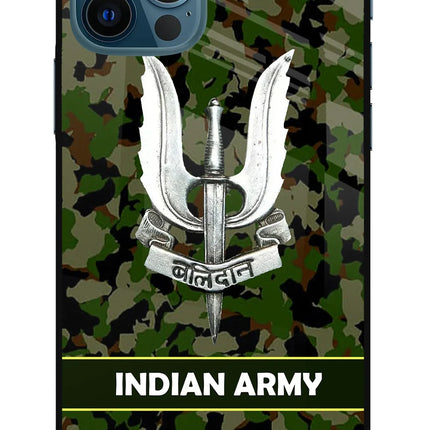 Balidan Indian Logo iPhone 12 Pro Glass Case