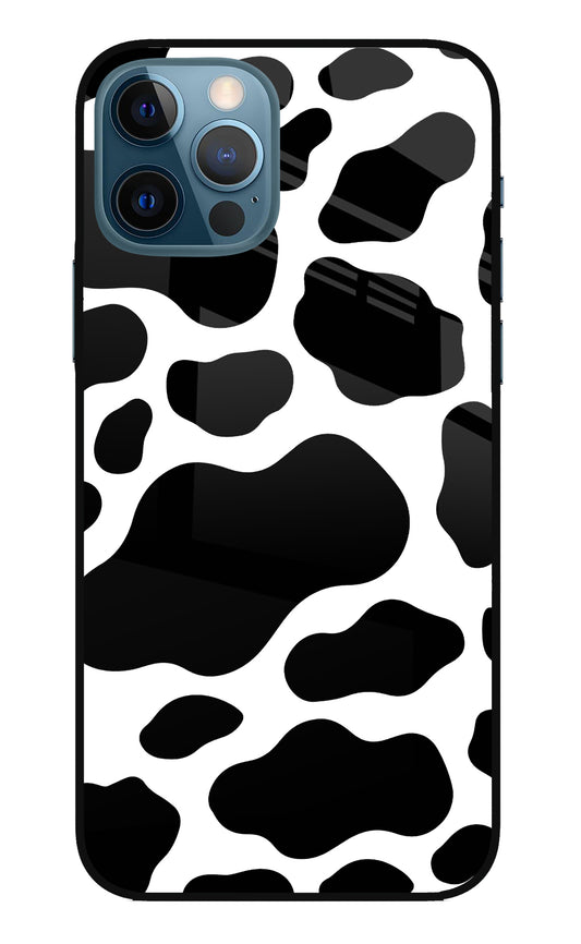 Cow Spots iPhone 12 Pro Glass Case