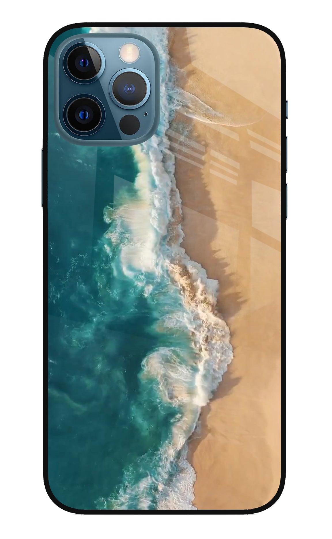 Ocean Beach iPhone 12 Pro Glass Case