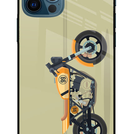 Vertical Speedster iPhone 12 Pro Glass Case