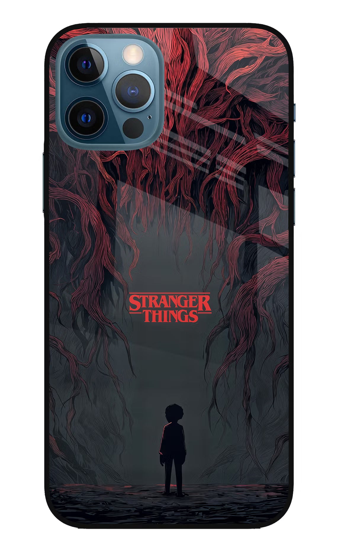 Ordinary Things Dark Side iPhone 12 Pro Glass Case Back Cover by Casekaro