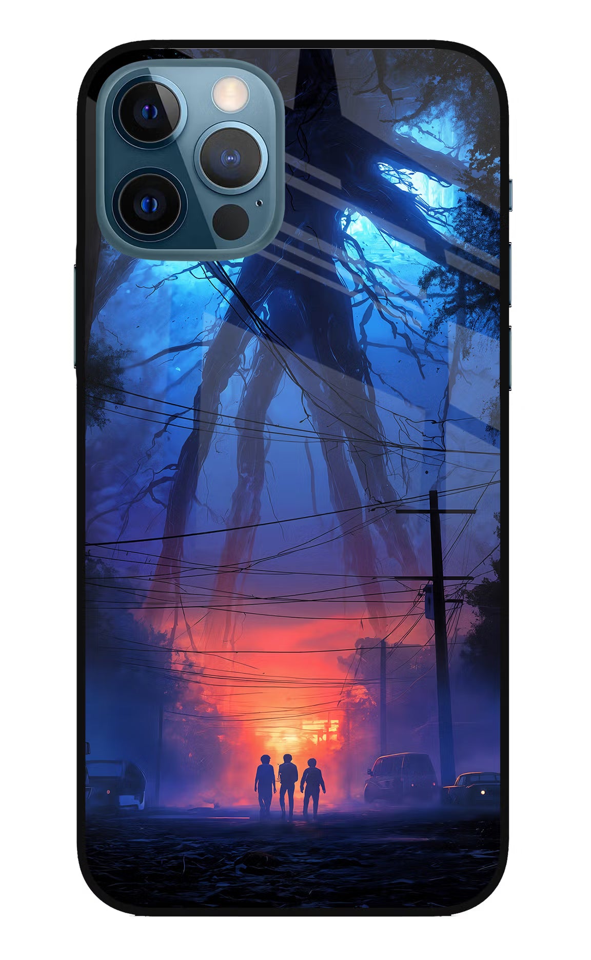 Ordinary Things Shadow iPhone 12 Pro Glass Case Back Cover by Casekaro