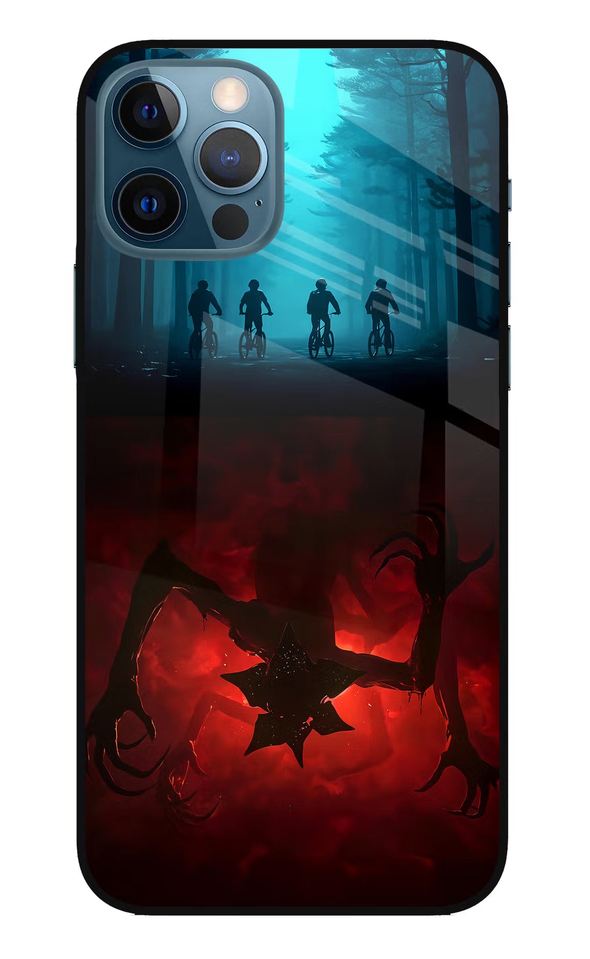Ordinary Things Downside Up iPhone 12 Pro Glass Case Back Cover by Casekaro