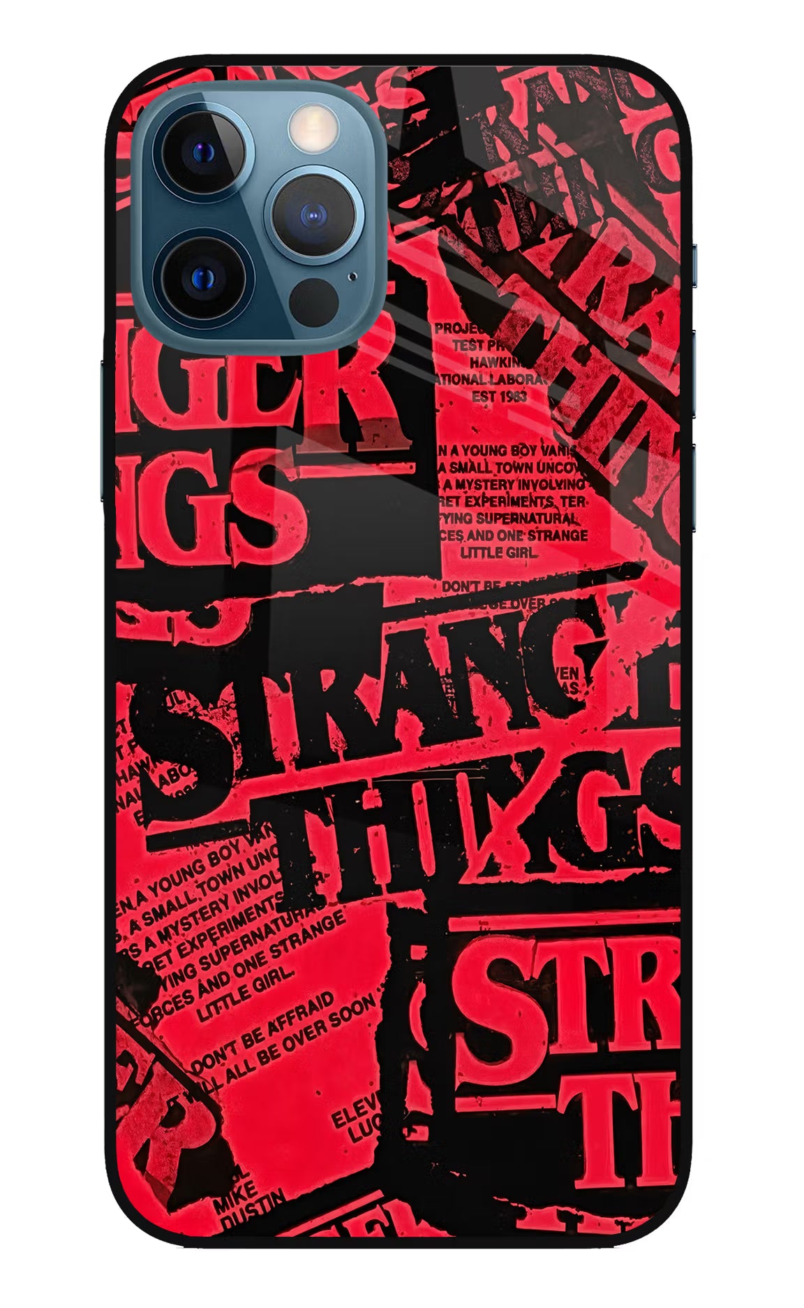 Ordinary Things iPhone 12 Pro Glass Case Back Cover by Casekaro