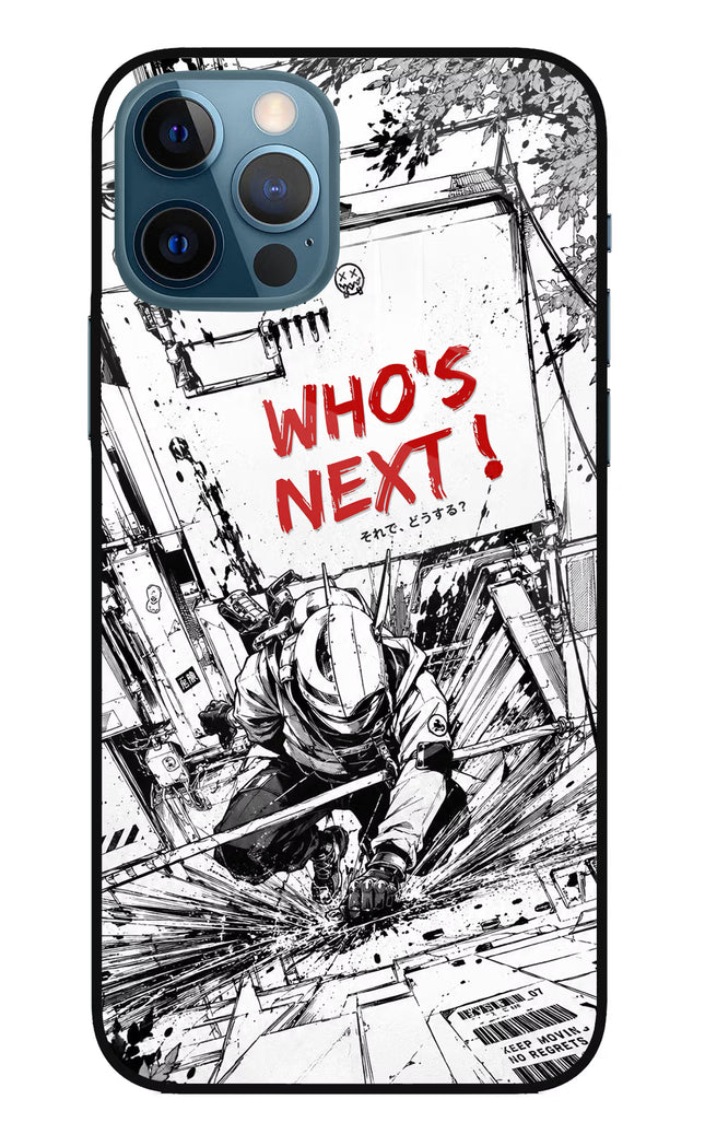 Who's Next iPhone 12 Pro Glass Case