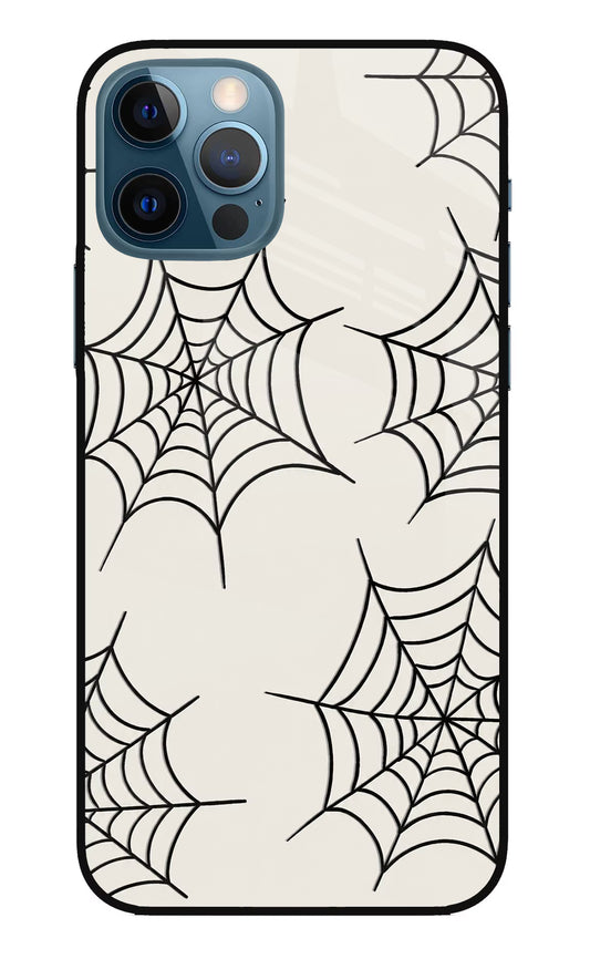 Spider Web iPhone 12 Pro Glass Case