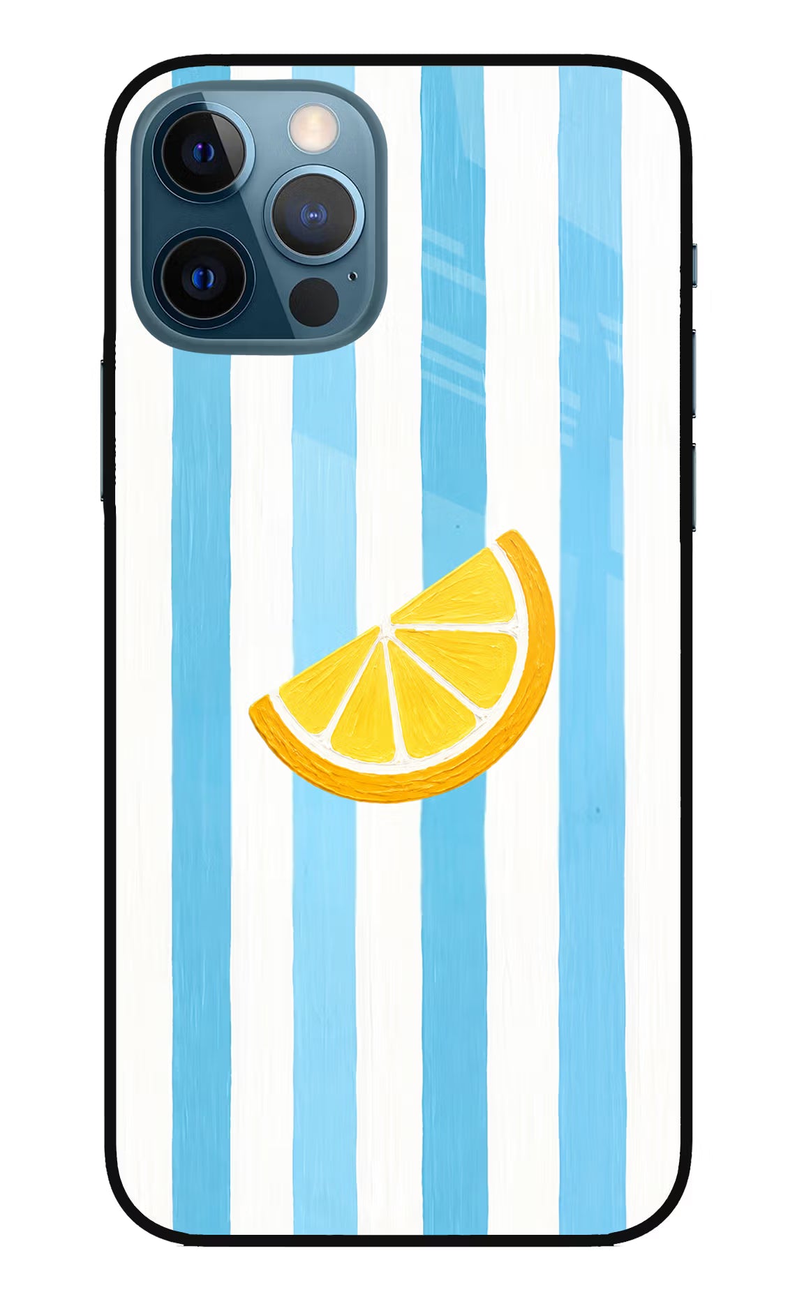 Summer Lemon iPhone 12 Pro Glass Case