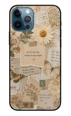 Vintage case iPhone 12 Pro Glass Case