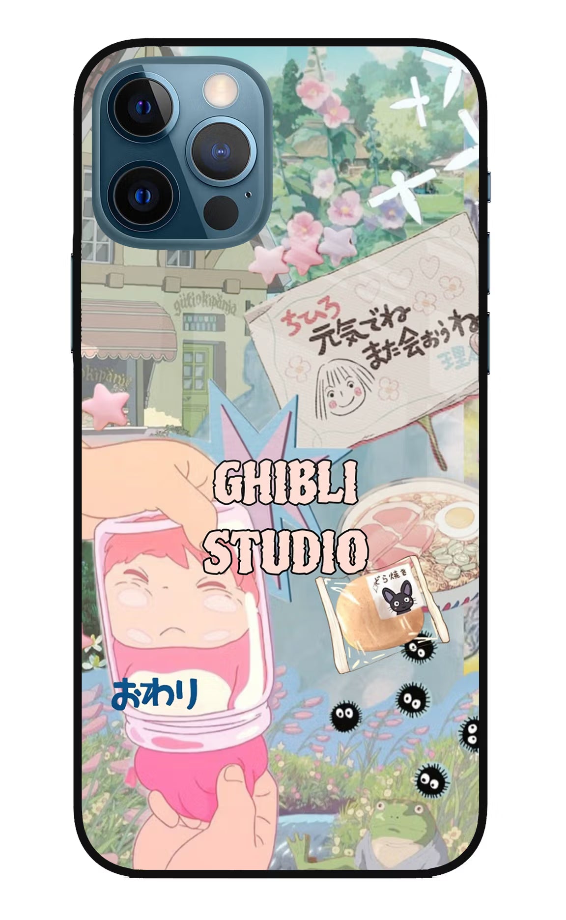 Studio Ghibli iPhone 12 Pro Glass Case