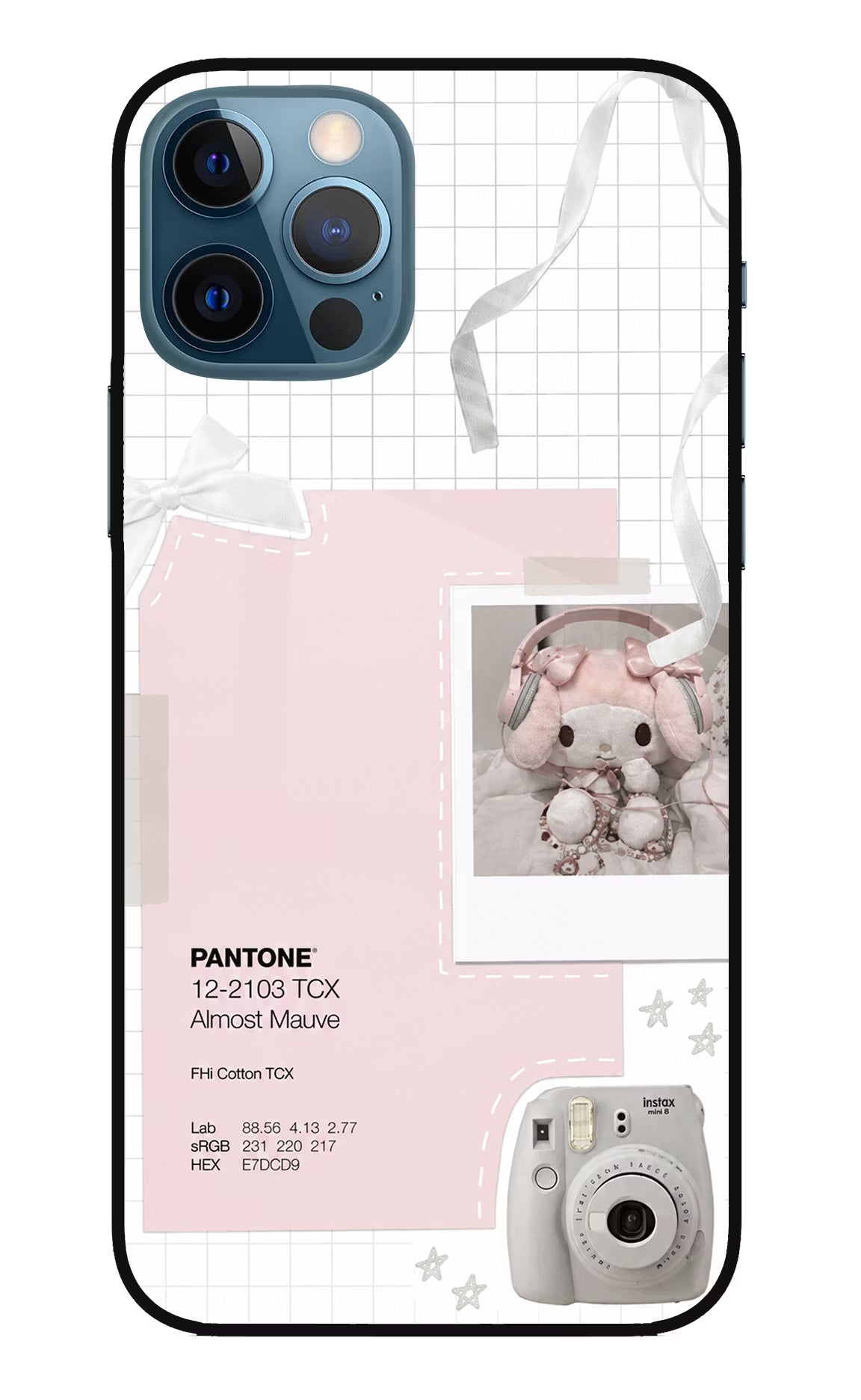 Pantone Asthetic iPhone 12 Pro Glass Case