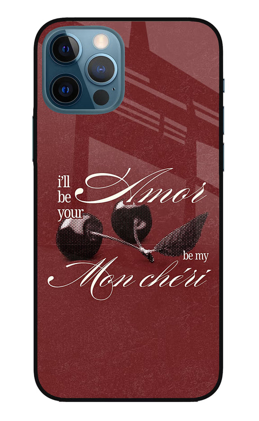 Velvet Cherry iPhone 12 Pro Glass Case