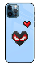 Peter Heart iPhone 12 Pro Glass Case